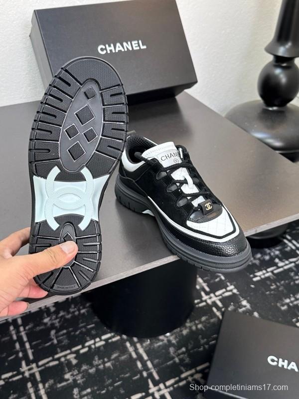 Chanel Spring/Summer 2025 Runway Thick Sole Sneakers - LY00320