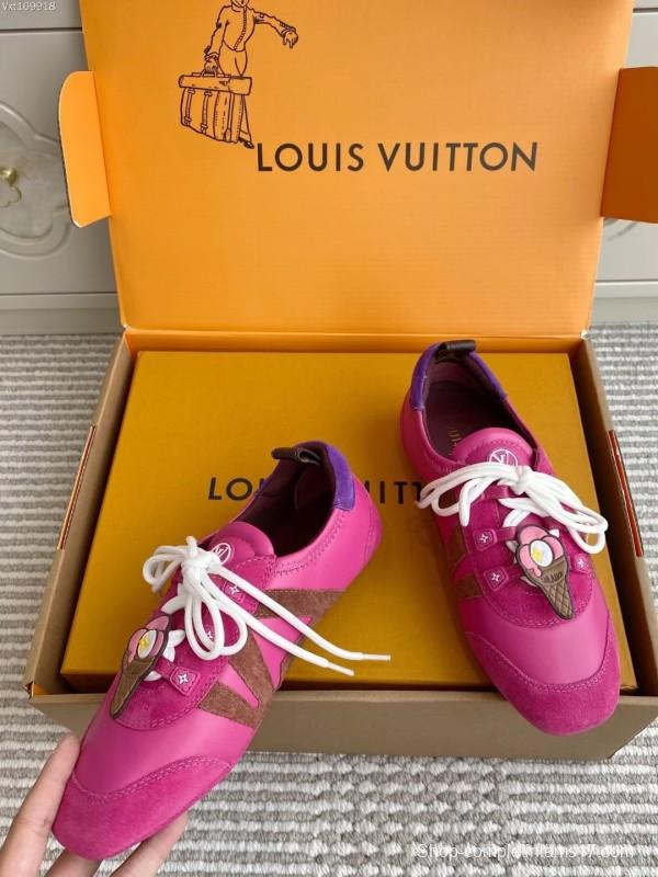 Louis Vuitton SNEAKERINA Ballet Sneakers Couple Edition with Chip - AS00350