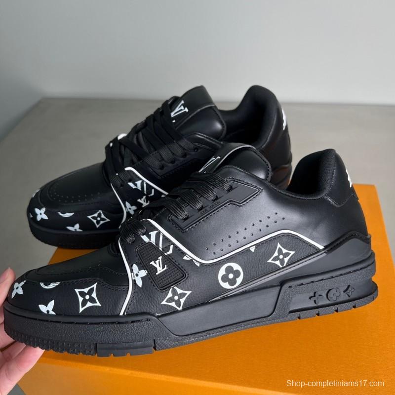 Louis Vuitton 2025 Spring Summer Replica Sneakers with Imported Calfskin and Signature Logo - YC