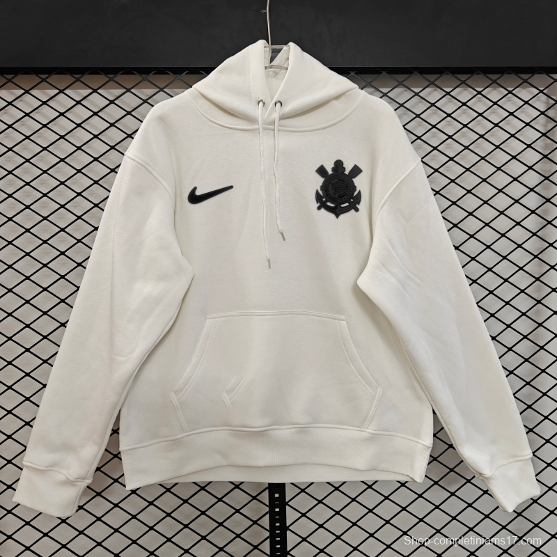 Player Version 25/26 Corinthians Black Full Zipper Jacket-9 Colors