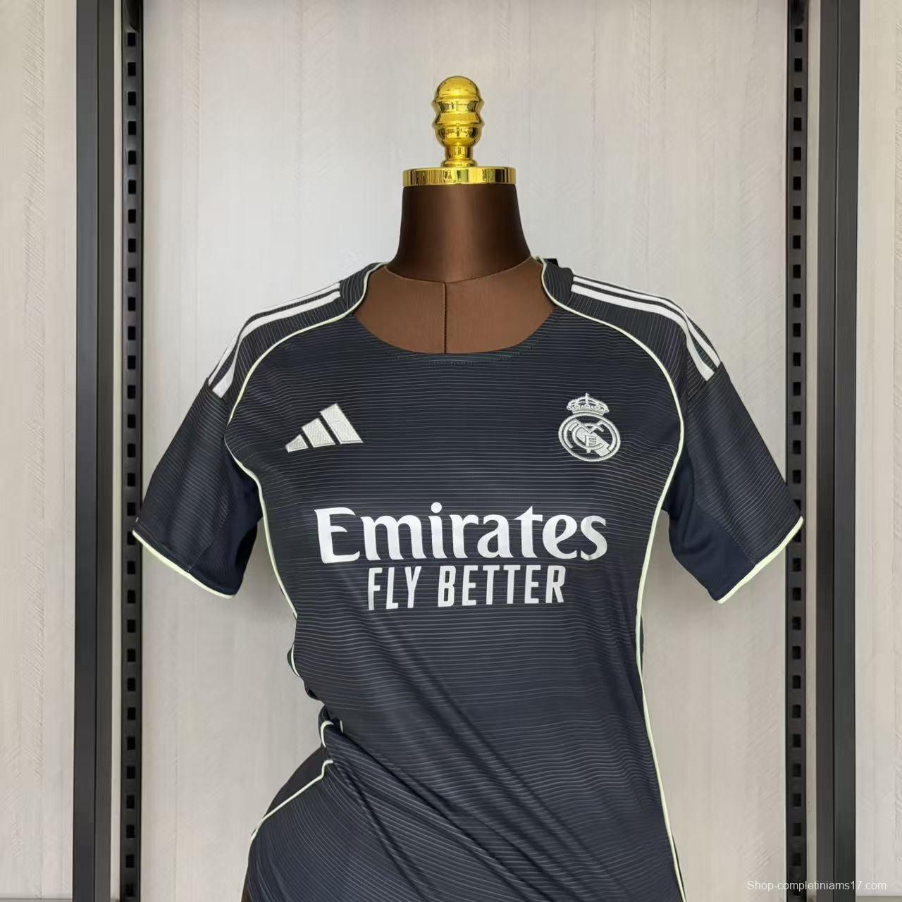 25/26 Women Real Madrid Away Jersey
