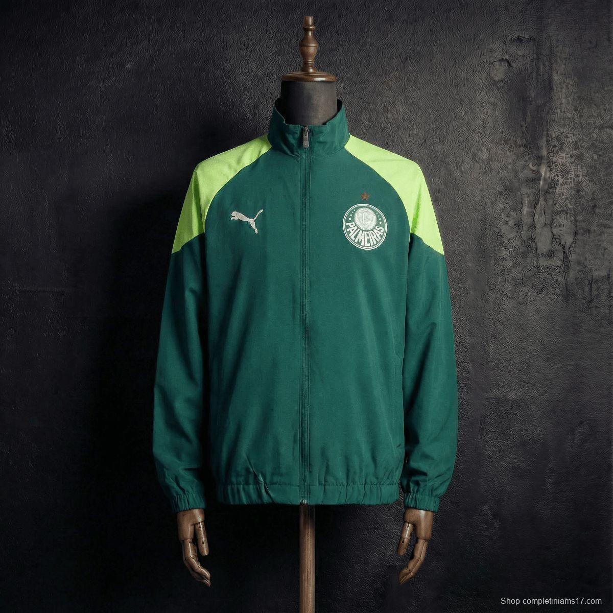 2026 Palmeiras Green Jacket Windbreaker
