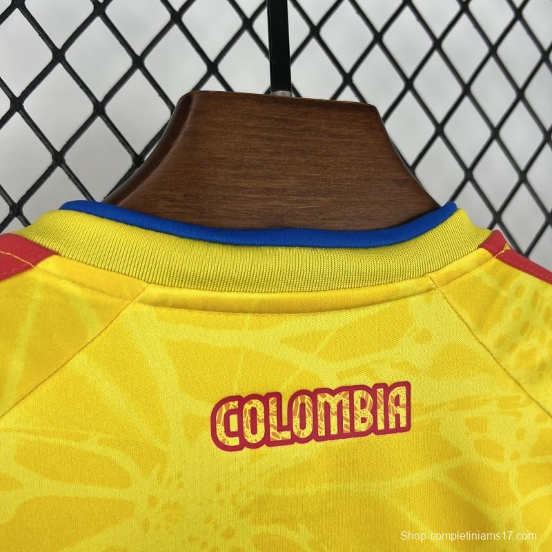 2026 Kids Colombia World Cup Home Kit