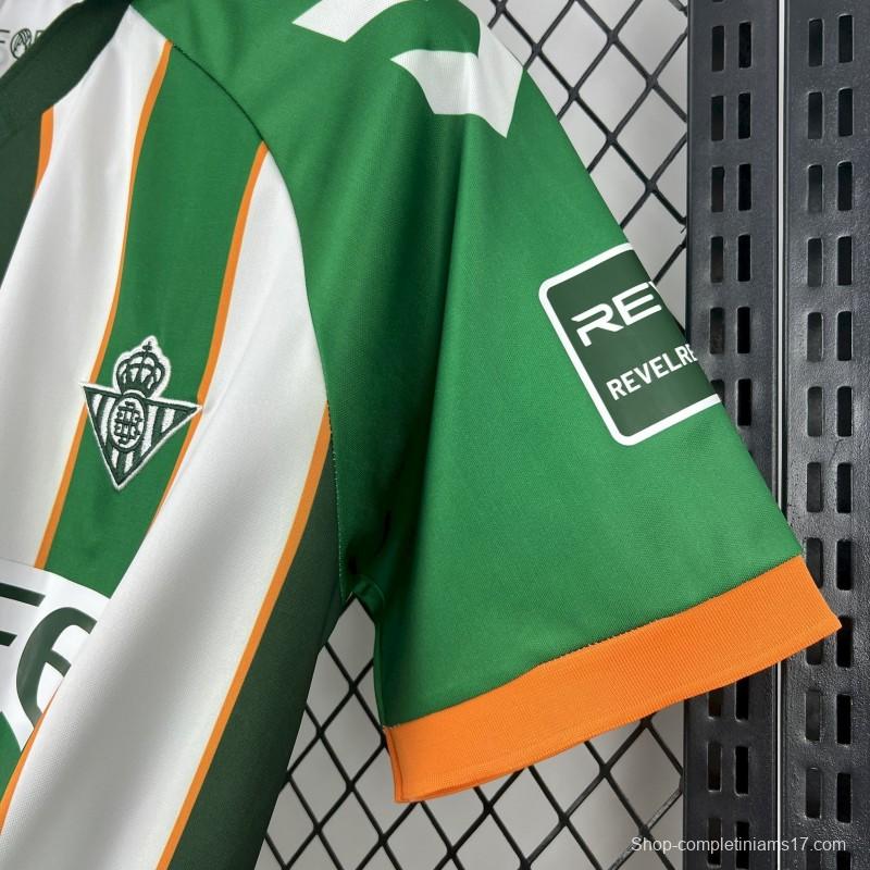 2025/26 Mens Real Betis Balompié Forever Green Jersey