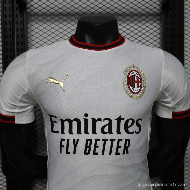 Player Version 26/27 AC Milan Away White Jersey