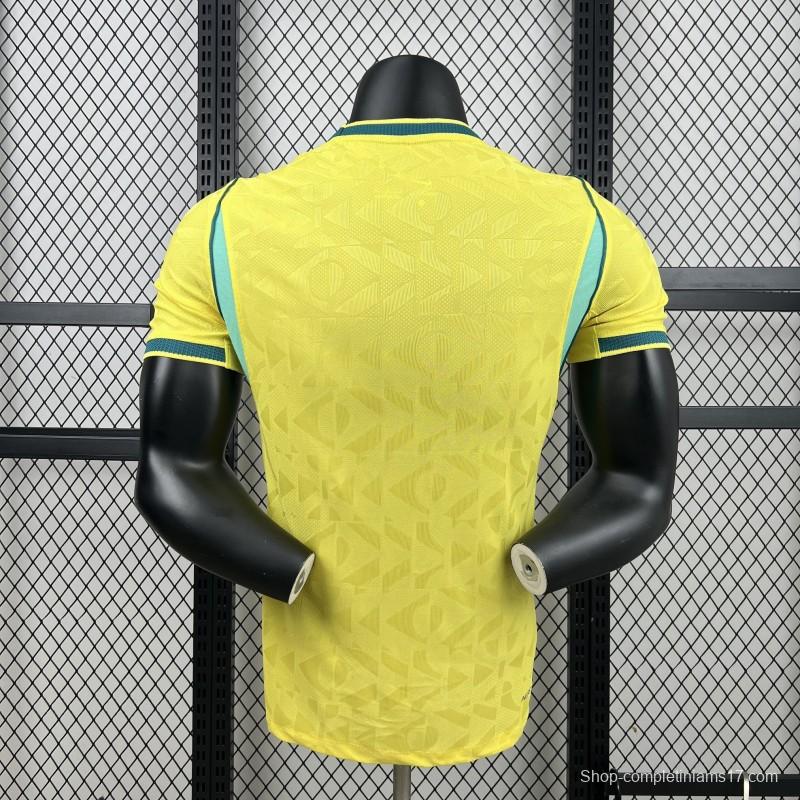 2026 Player Version Mens Brazil World Cup Home Jersey