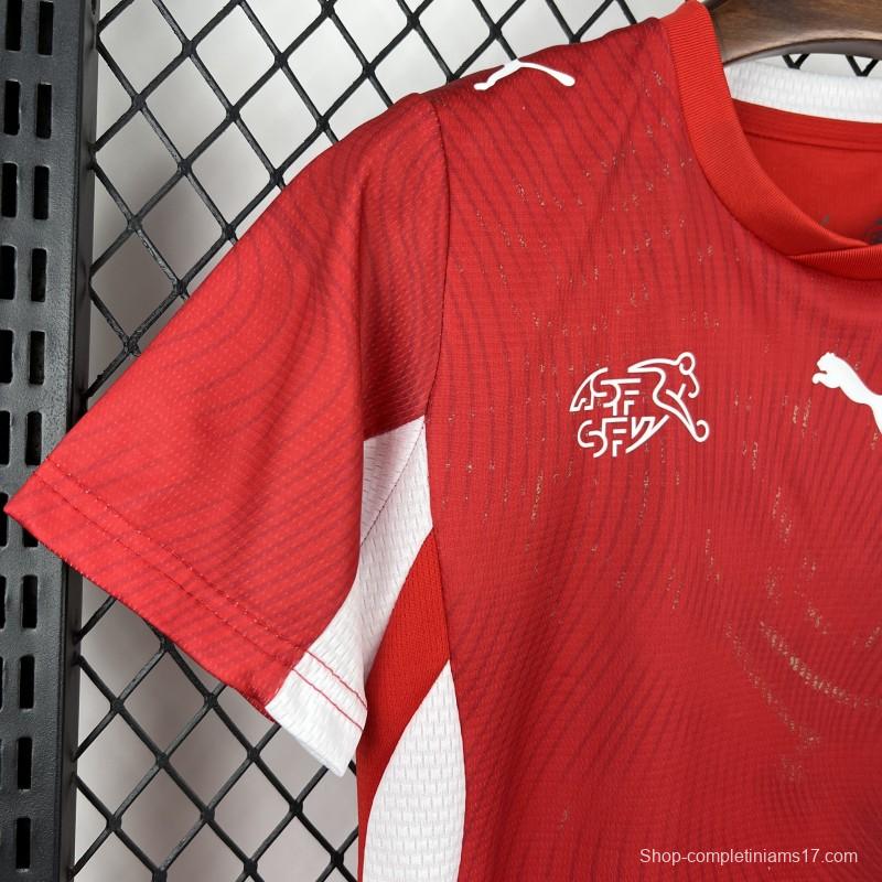2026 Kids Switzerland World Cup Home Kit