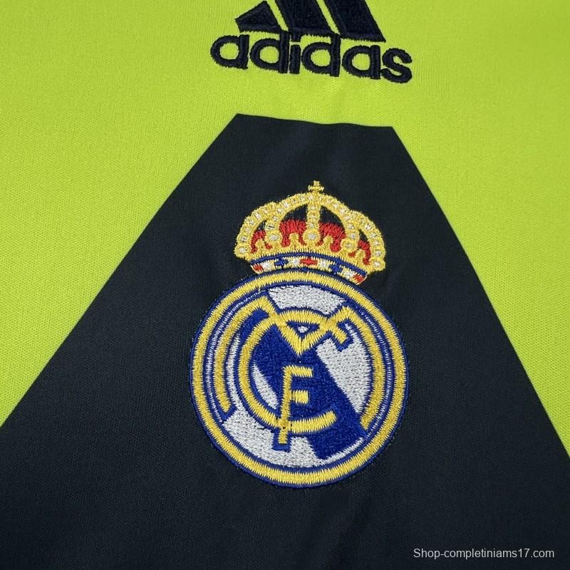 1999/00 Retro Real Madrid Goalkeeper Long Sleeve Jersey