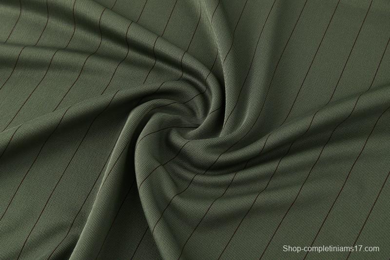 26/27 Bayern München  Forest Green  Pinstripe  Short Sleeve+Soccer Shorts