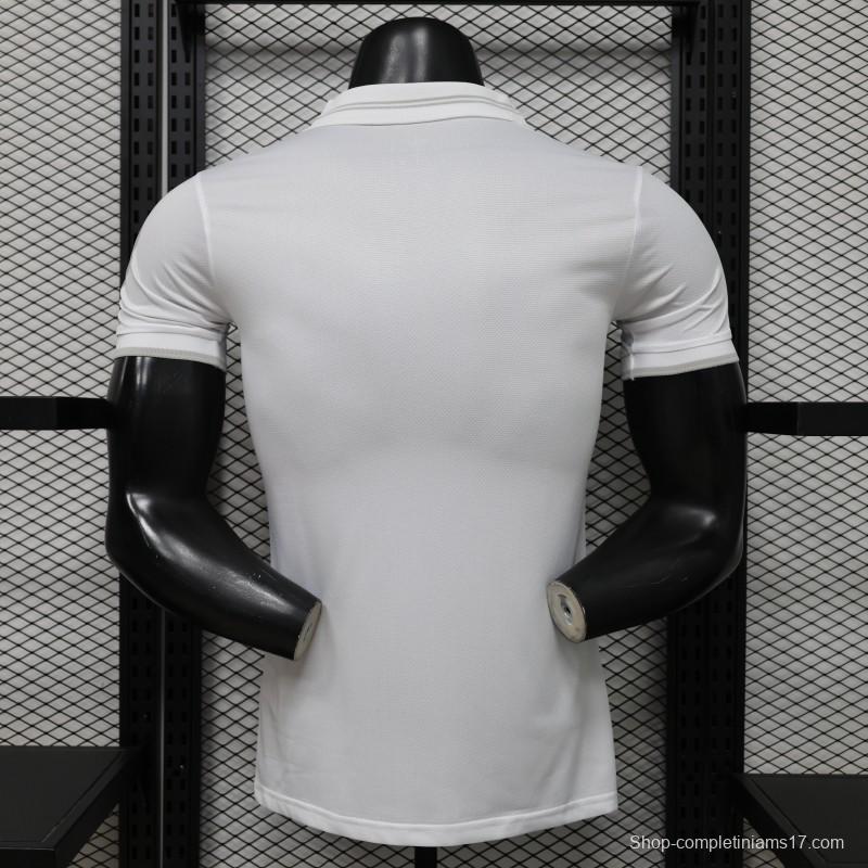 Player Version 26/27 Real Madrid All-White Tonal 125th Anniversary Jersey