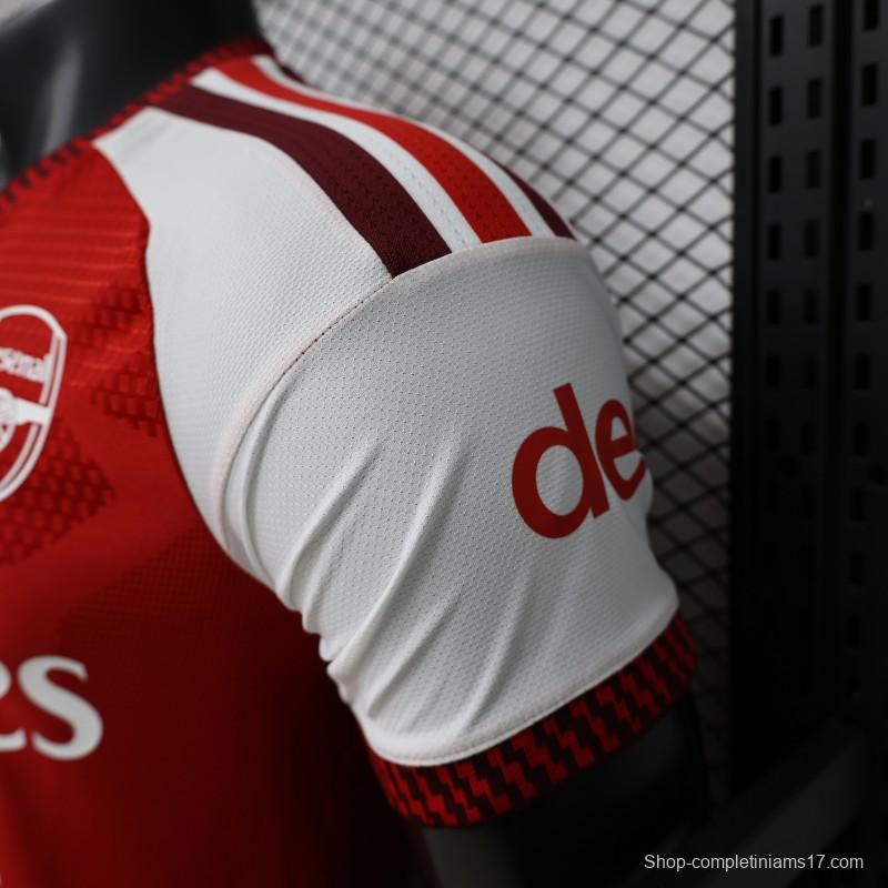 Player Version 26/27 Arsenal Home Red Jersey