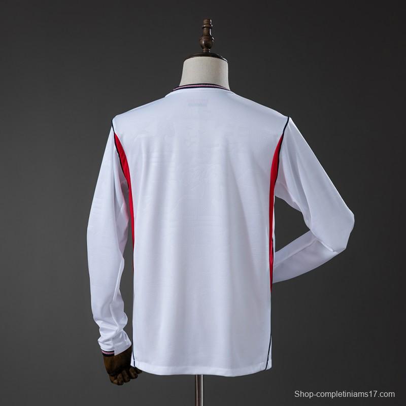 2026 England Home Long Sleeve Jersey