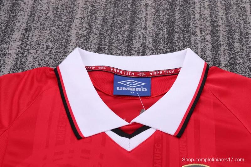 Retro Kids 99/00 Manchester United Home Jersey