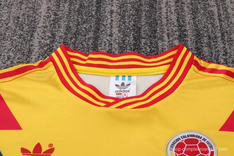 Retro Kids 1990 Colombia Home Jersey