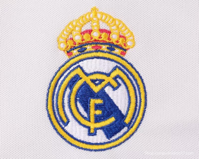Retro Kids 16/17 Real Madrid Home Jersey
