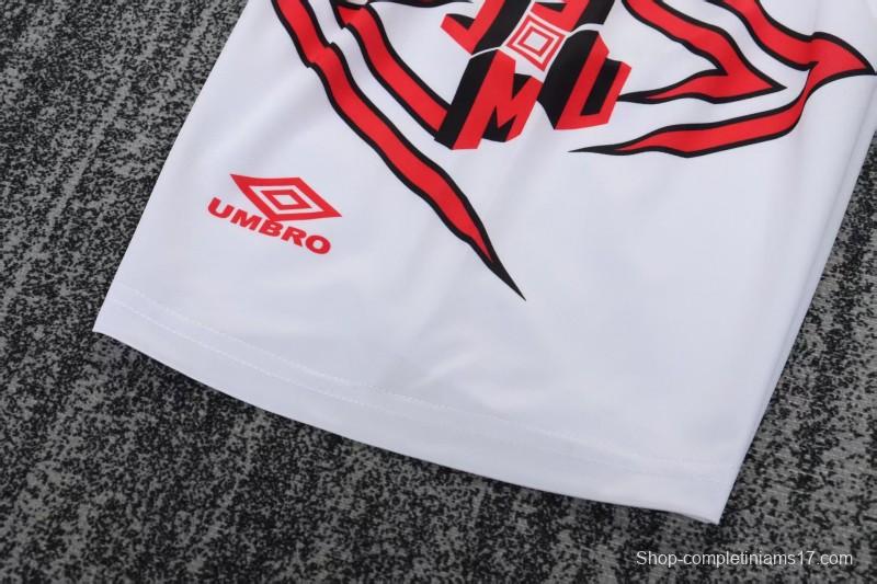Retro Kids 92/94 Manchester United Red Home Jersey