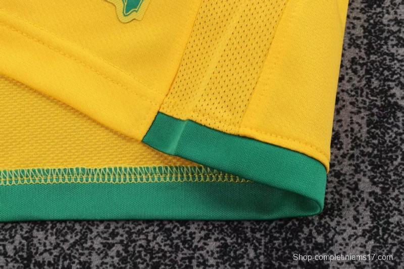 Retro Kids 2006 Brazil Home Jersey