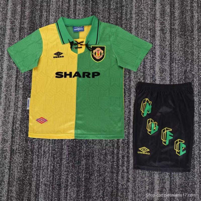 Retro Kids 92/94 Manchester United Away Jersey
