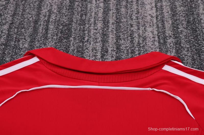 Retro Kids 06/08 Liverpool Red Home Jersey