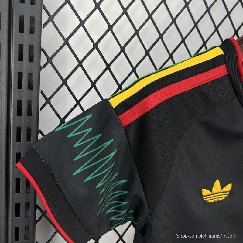 2026 Kids Jamaica X Bob Marley Away Jersey Kit