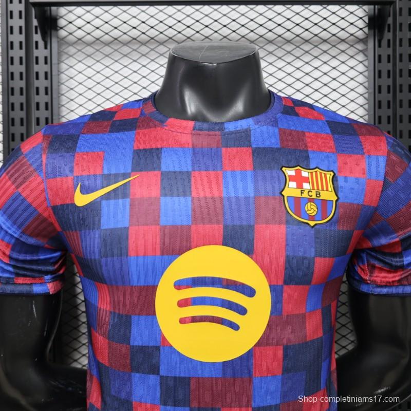 Player Version 26/27 Barcelona Pre-Match Top Jersey