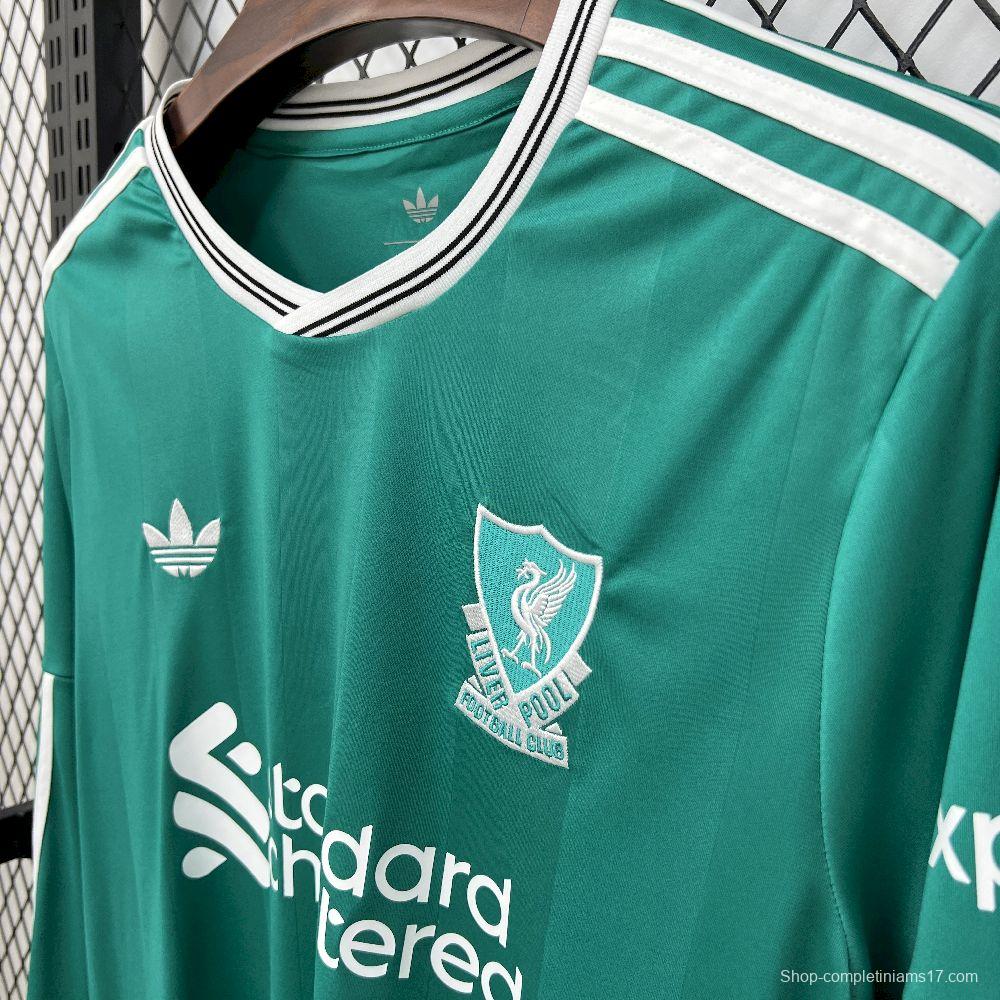 2025/26 Mens Liverpool Third Long Sleeve Jersey
