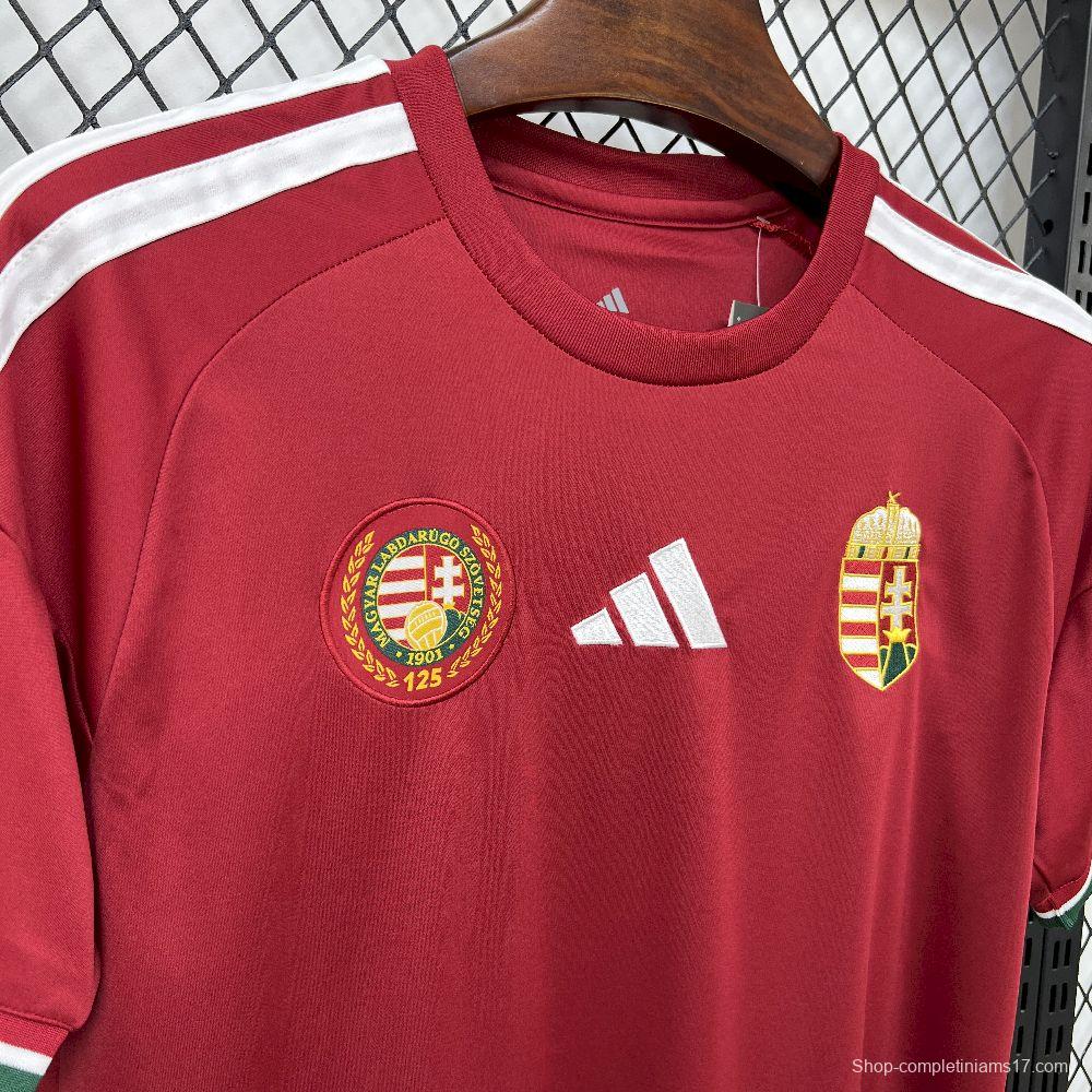 2025/26 Mens Hungary Home Jersey