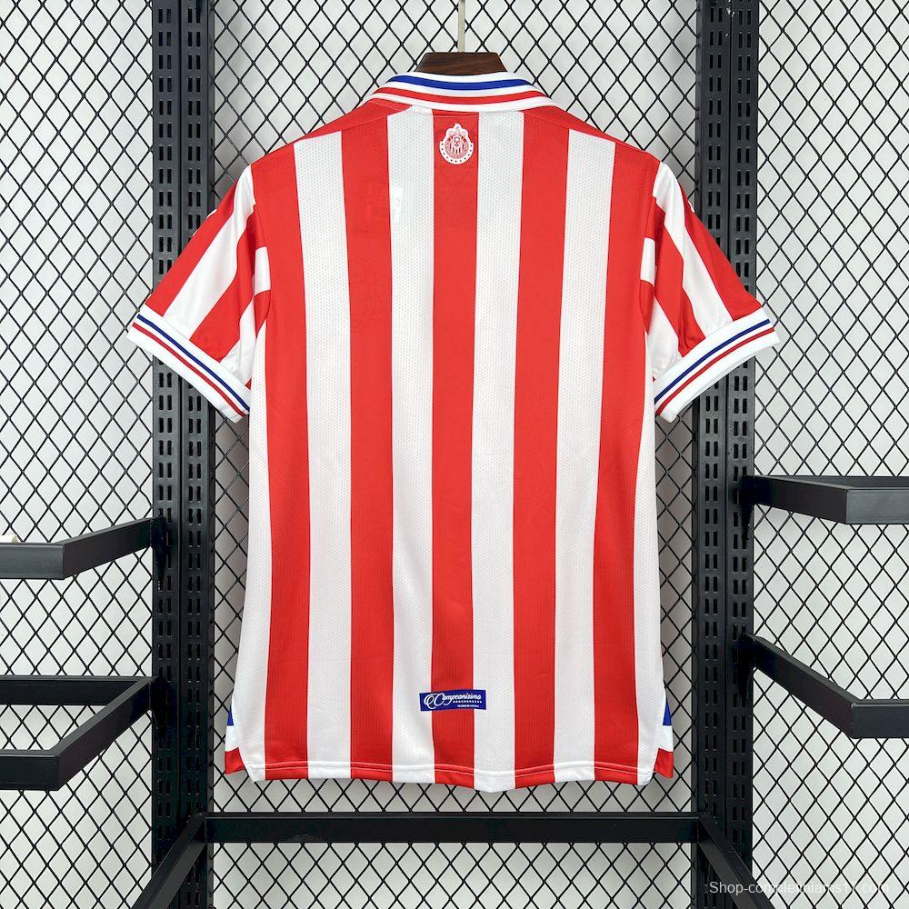2016/17 Retro Chivas Guadalajara 110th Anniversary Jersey