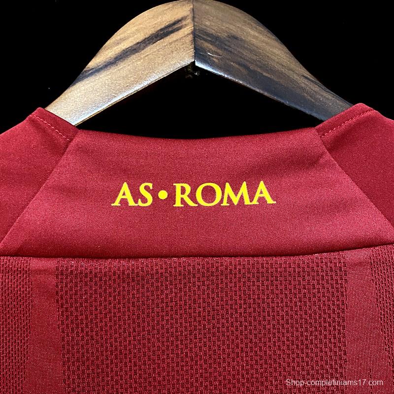 Retro 21/22 AS Roma Home Jersey