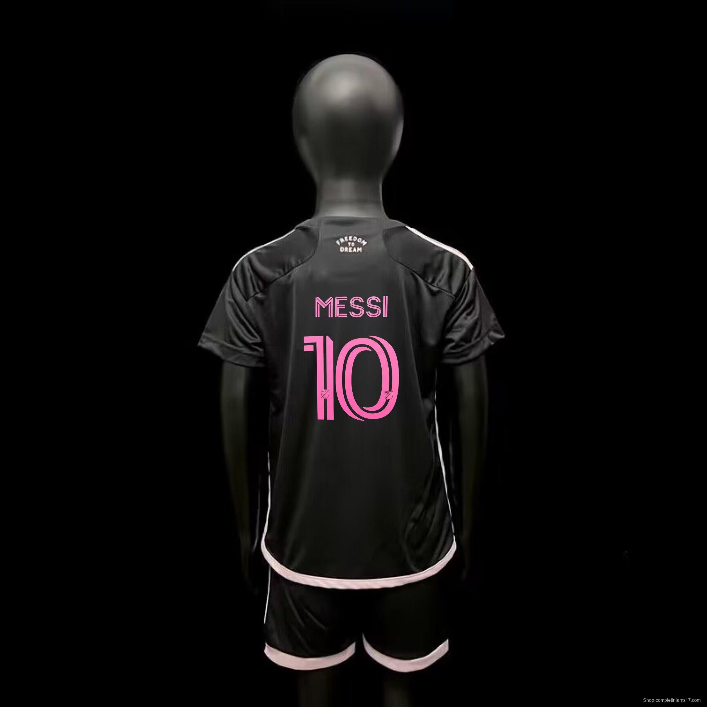 23/24 Kids Inter Miami MESSI Away Kids Jersey