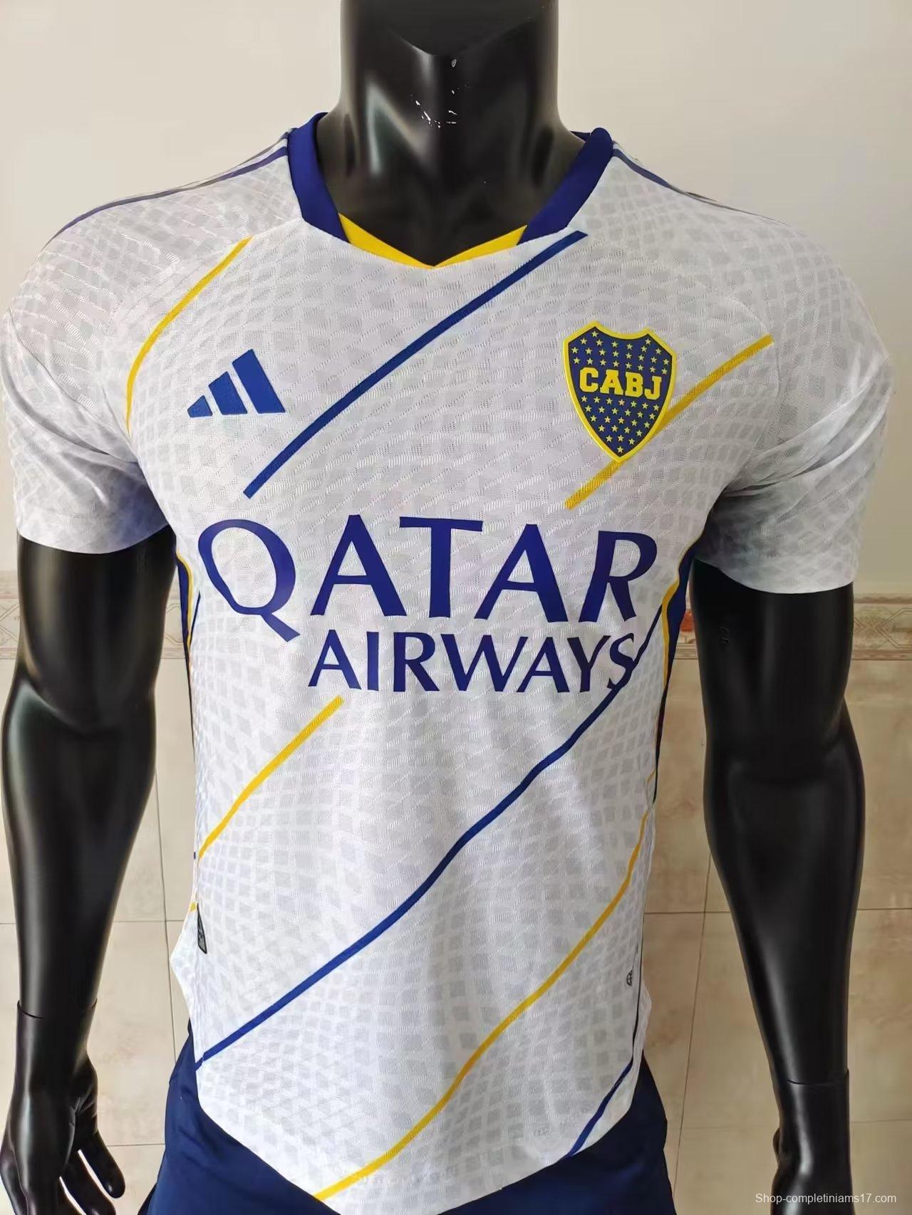 Player Version 23-24 Boca Juniors White Jersey