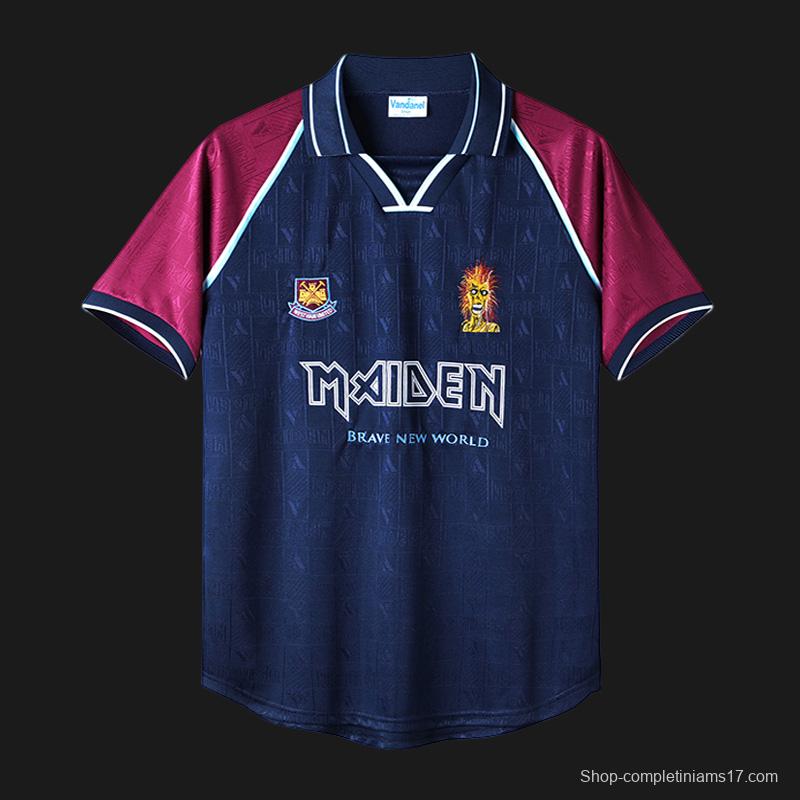 Retro 99/01 West Ham X Iron Maiden Home