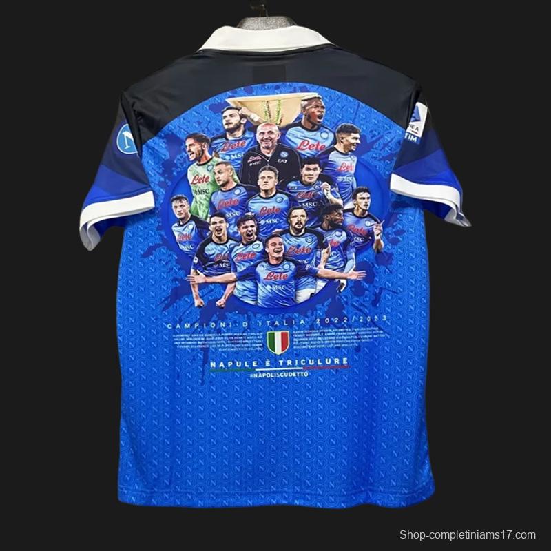 22/23 Napoli Home Champion Special Jersey