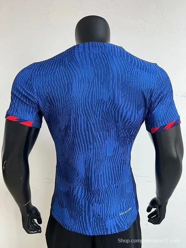 Player Version 23/24 USA Away Blue Jersey