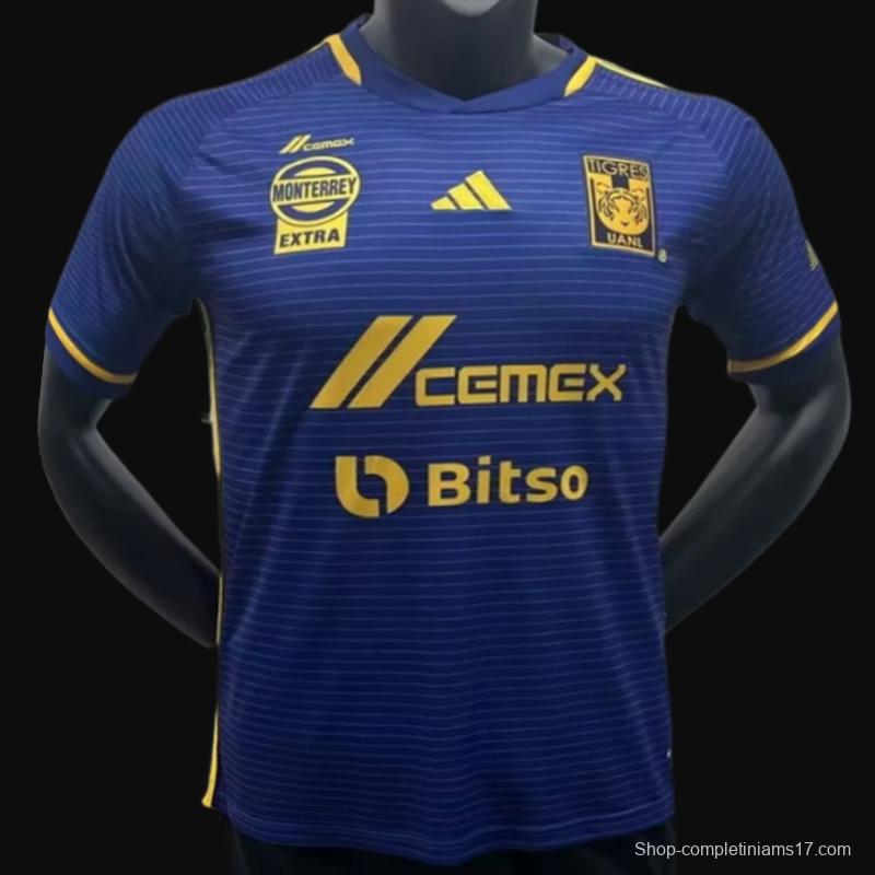 23/24 Tigres UANL Away Blue Jersey