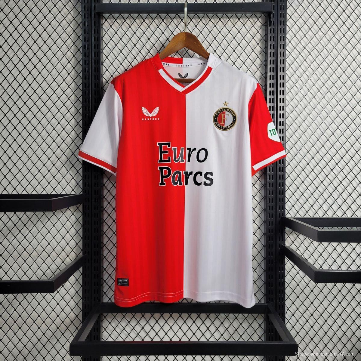 23/24 Feyenoord Rotterdam Home Jersey