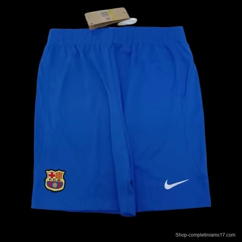 23/24 Barcelona Away Blue Shorts