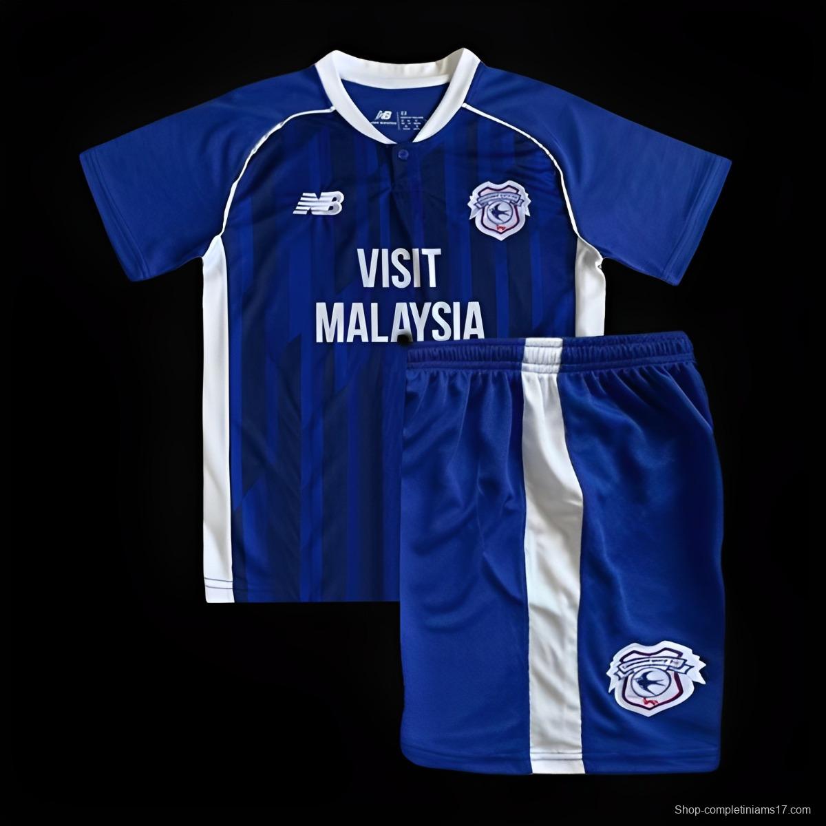 23/24 Kids Cardiff City Home Jersey