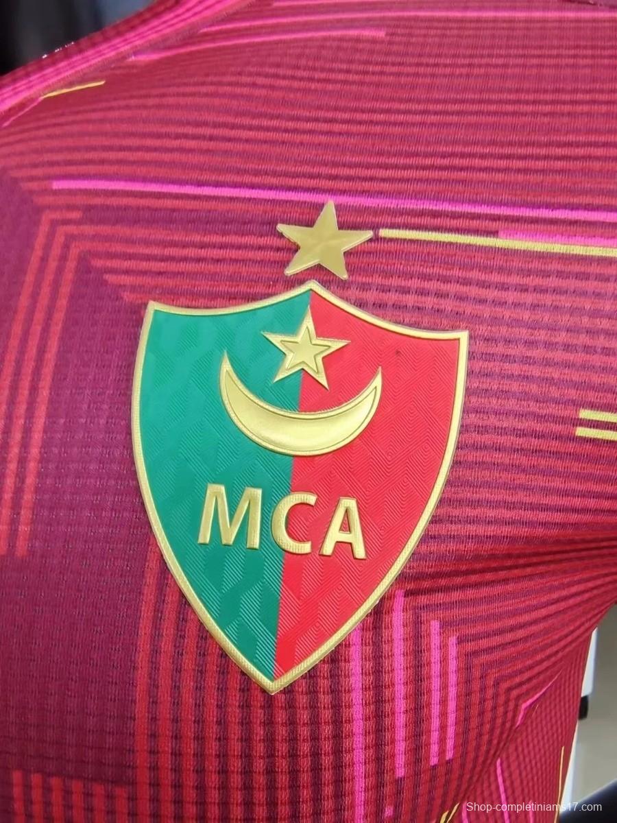 23/24 Player Version 23/24 MCA Away Red Jersey