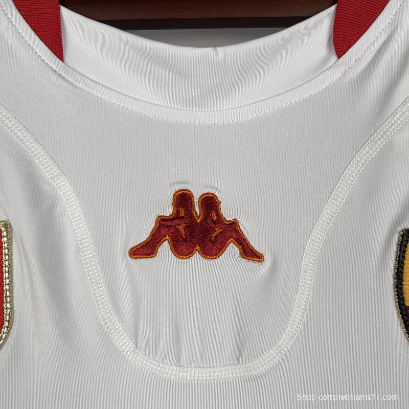 Retro 01/02 Roma Away Jersey