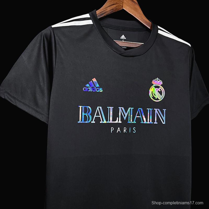 23/24 Real Madrid x Balmain Black Jersey