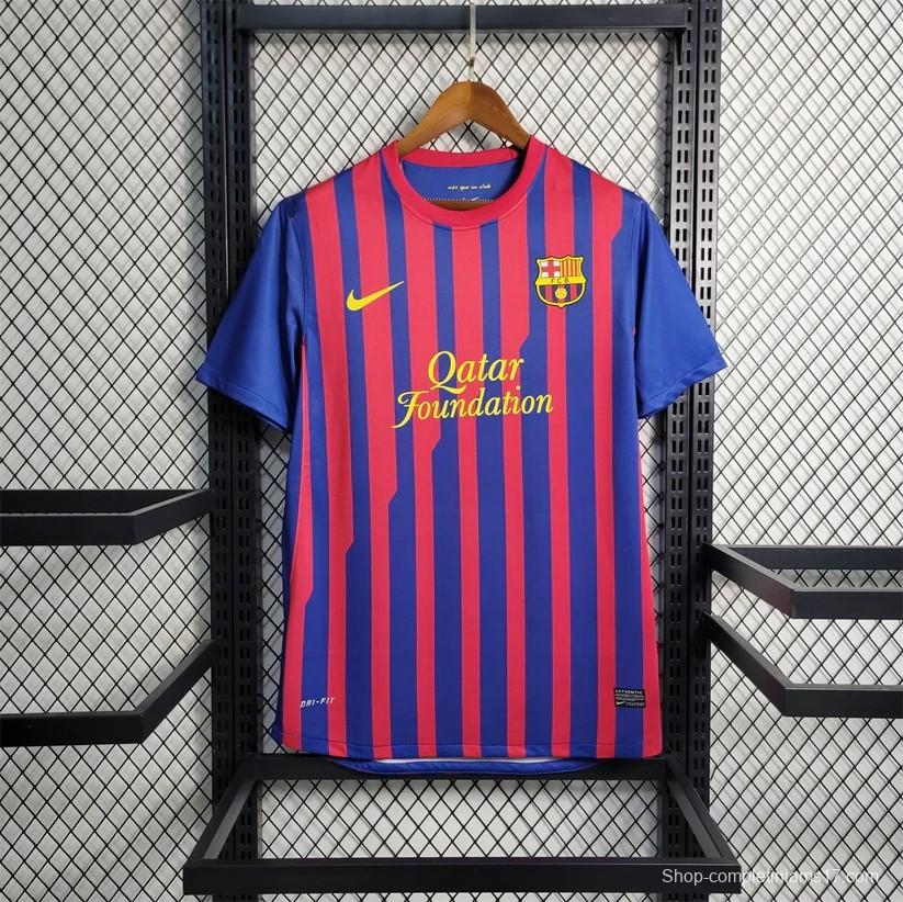 Retro 11/12 Barcelona Home Jersey