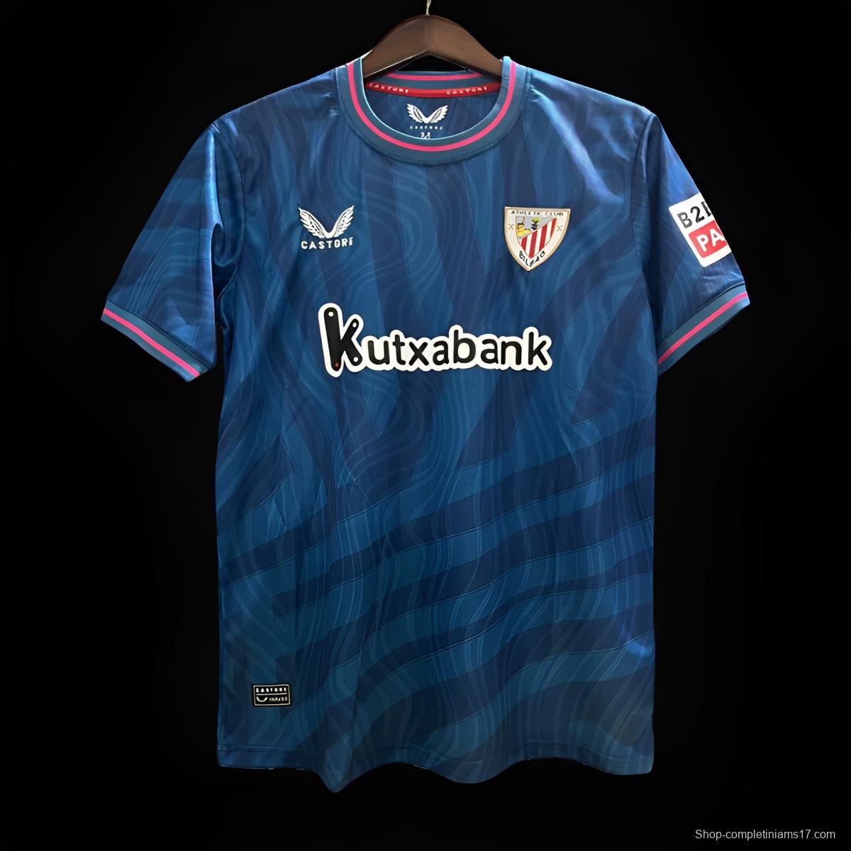 23/23 Athletic Bilbao 125th Anniversary Navy Jersey