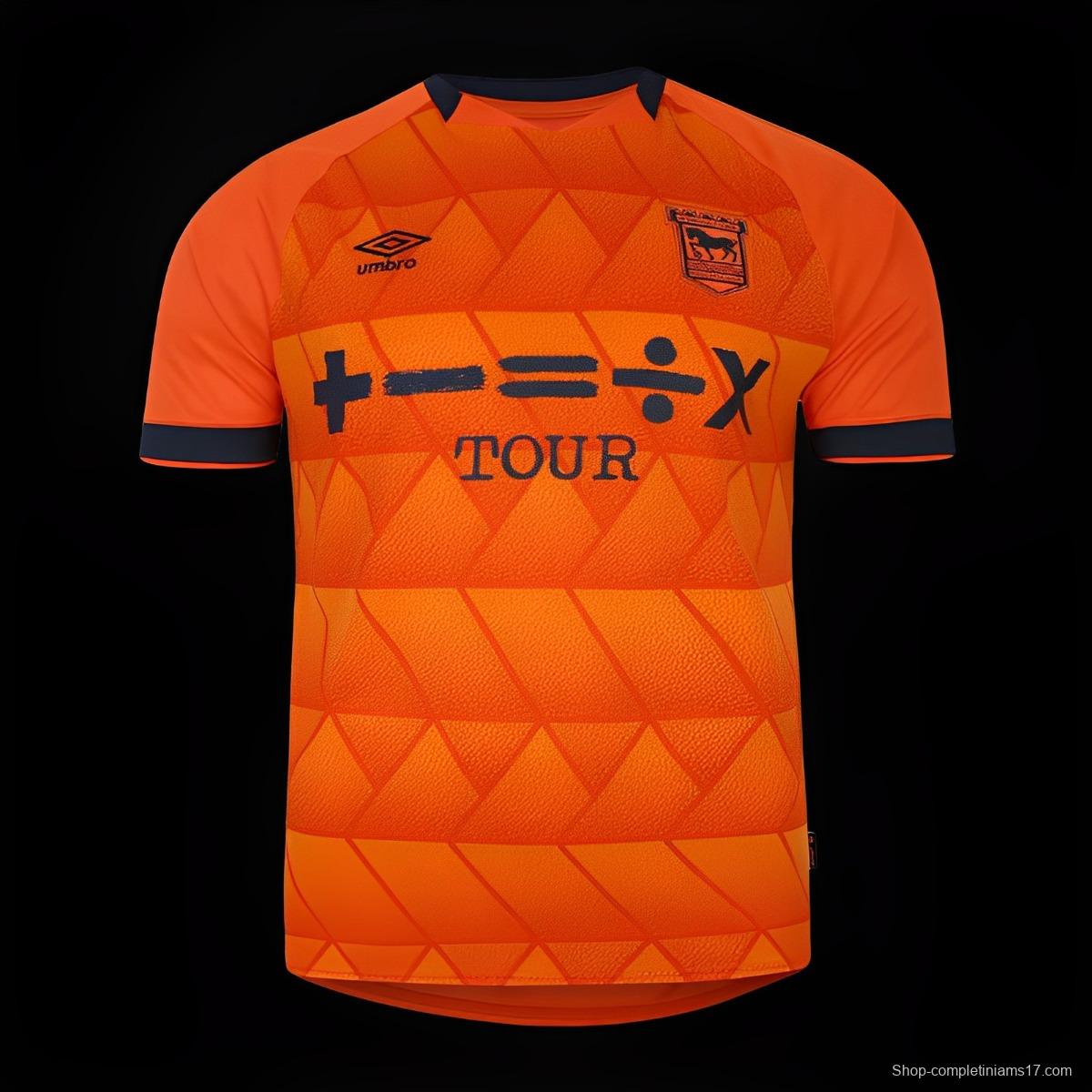 23/24 Ipswich Town Away Orange Jersey