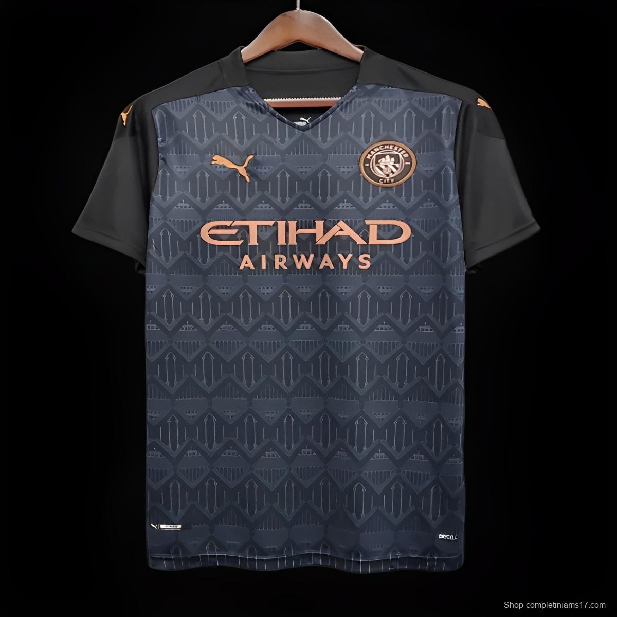 Retro 20/21 Manchester City Away Black Jersey