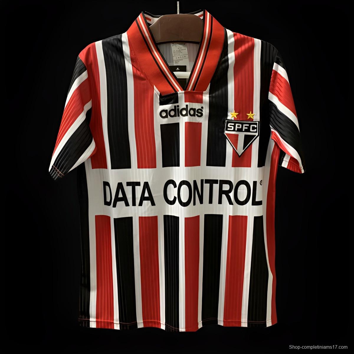 Retro 96/97 Sao Paulo Away Red Jersey