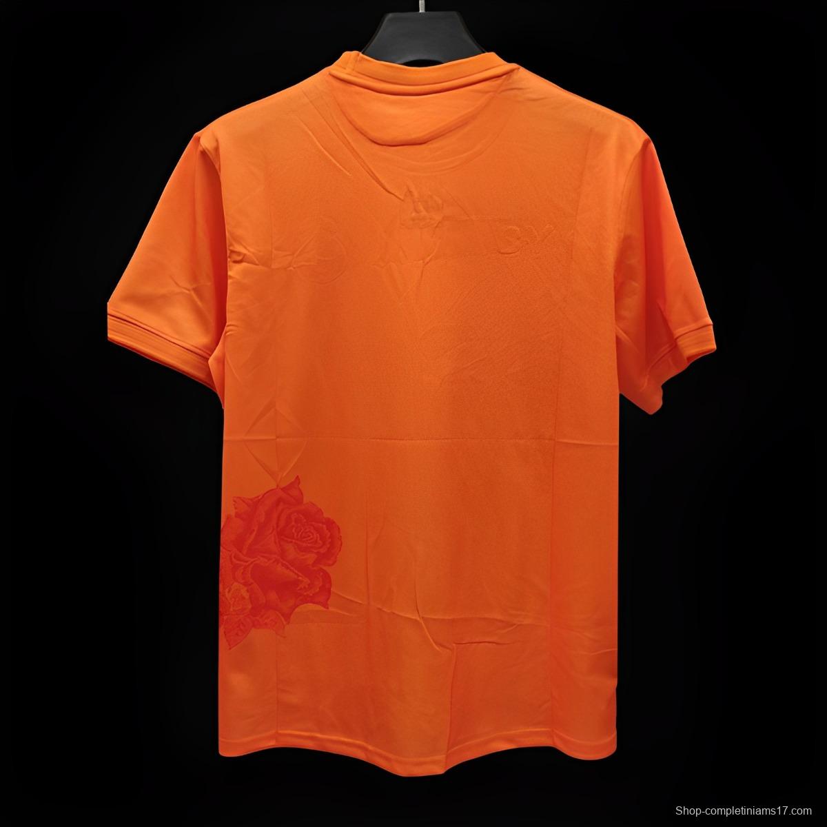 24/25 Real Madrid x Yamamoto Orange Jersey