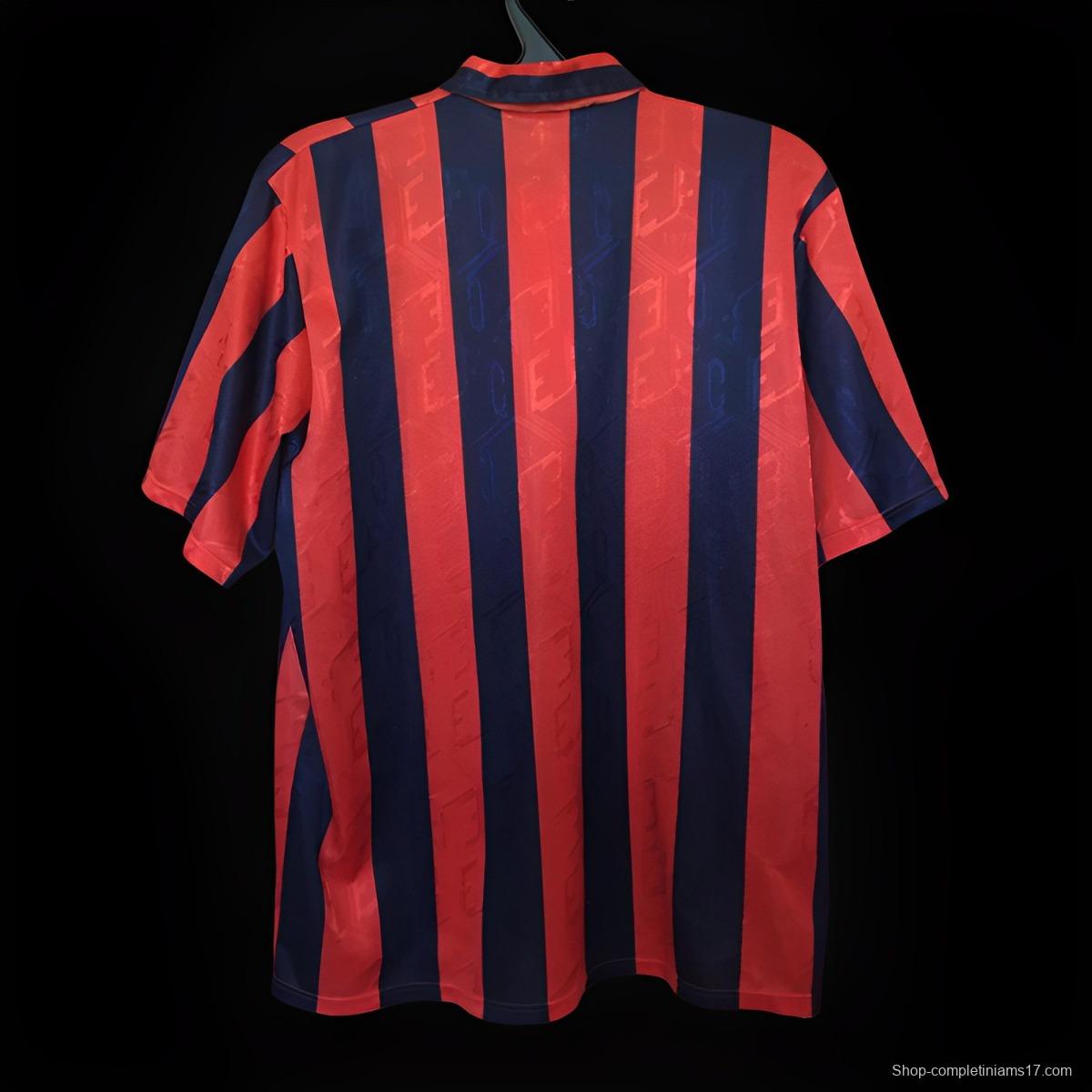 Retro 92/94 Everton Home Jersey