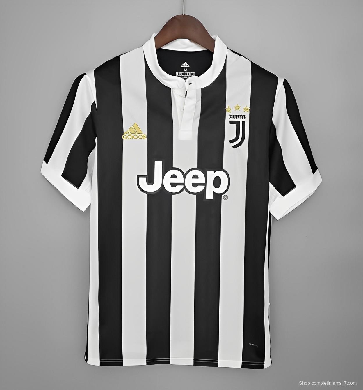 Retro 17/18 Juventus Home Jersey