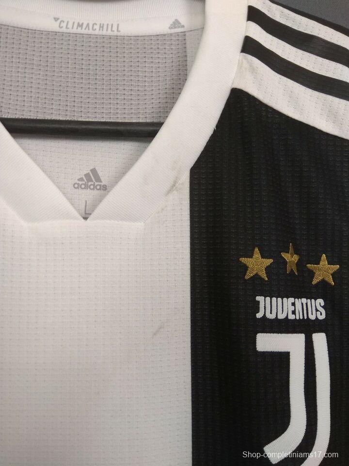 Player Version Retro 18/19 Juventus Home Jersey